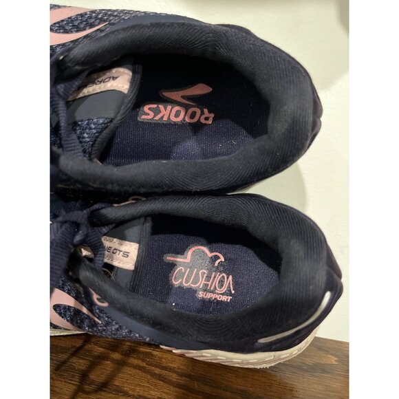 Brooks Womens Adrenaline GTS 22 Running Shoes Navy/Pink Sz 9.5 Stlye 1203531B486 - Picture 7 of 8